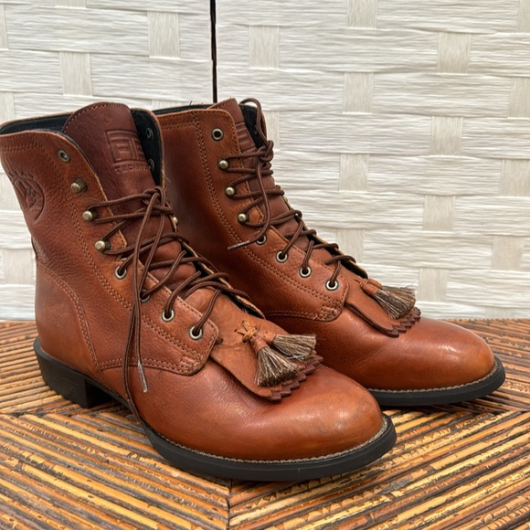 Ariat Brown Ankle Boots - Picture 5 of 14